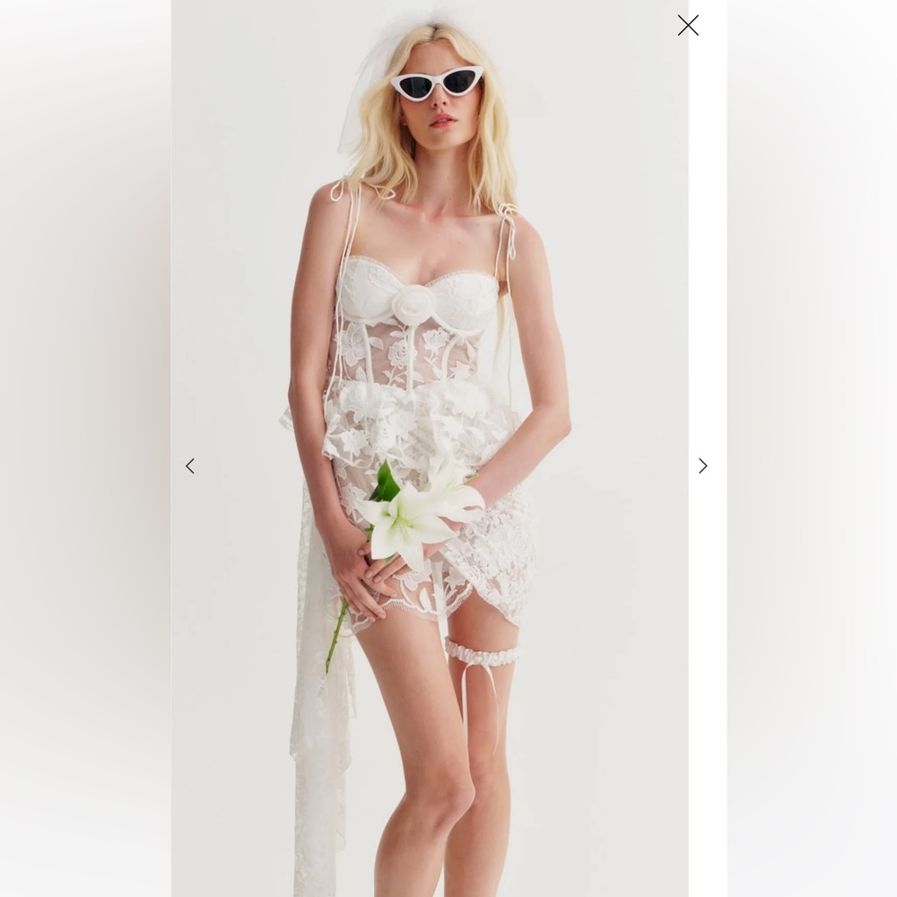 For love and lemons Zara bridal gown dress